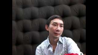 Hossan Leong hard talk with Robin Stienberg at St Regis, Singapore