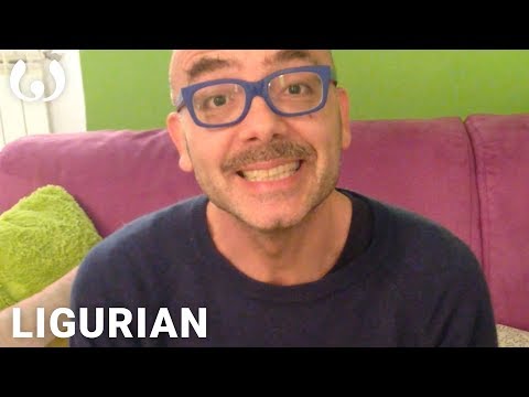 WIKITONGUES: Alessandro speaking Ligurian