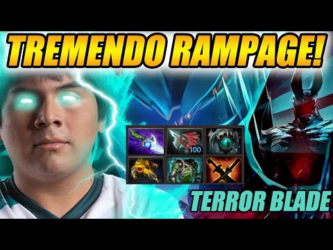 🔥Tremendo RAMPAGE de HECTOR K1 con TERRORBLADE junto a Aretes | AD Gamer Dota 2
