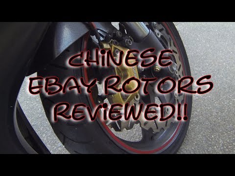 EBay Rotors on a CBR954 | Review