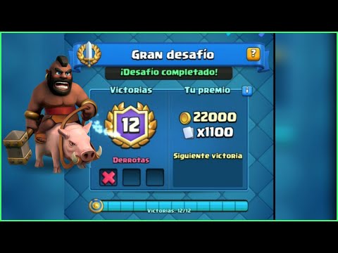Hog 2.6 Grand Challenge 12 wins | Clash Royale
