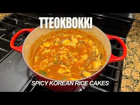 Easy Tteokbokki Recipe | Spicy Korean Rice Cakes in 20 Minutes!
