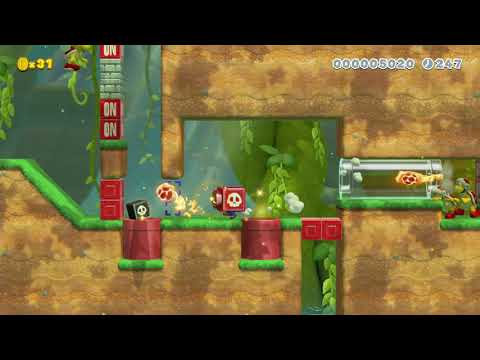 Shooting Maze by Buritobob 🍄 Super Mario Maker 2 #aiu 😶 No Commentary