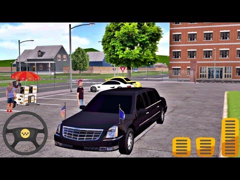 City Taxi Driver: Super 3D Driving Simulator #6 - Presidential State Car Unlocked - Android Gameplay