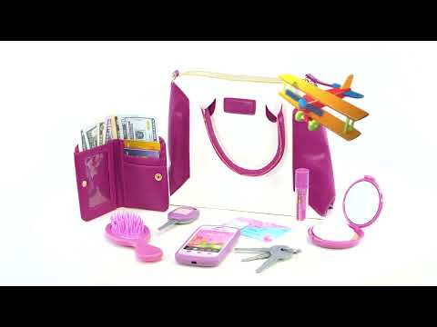 Toy Purse Pretend Play Makeup Set by The Magic Toy Shop The