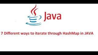 7 Ways to iterate over map/HashMap in Java