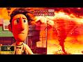 Food Tornado Disaster Scene Cloudy With A Chance Of Meatballs