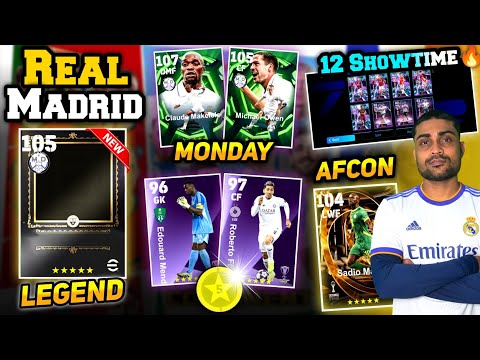 New Real Madrid 30th Anniversary Legend Is Here In E-Football 26 | 12 Showtime Player Pack😱