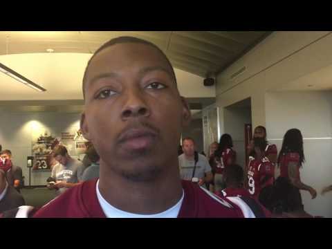 Gamecock LB Bryson Allen Williams talks at USC Football Media Day
