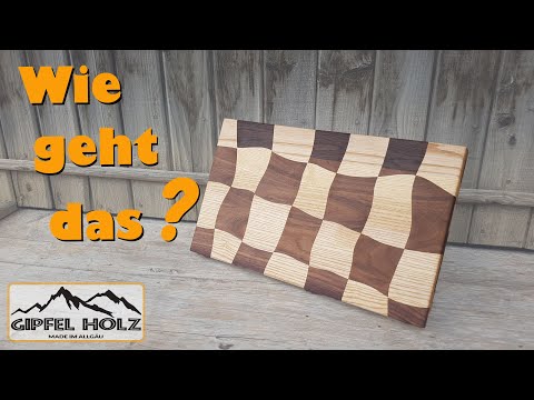 Geniales Schneidebrett selber bauen | Drunken Cutting Board | Bauanleitung