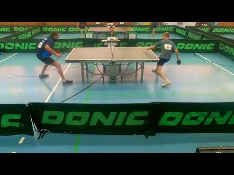 Mitteldeutsche Meisterschaften Tischtennis 2021 in Hettstedt (Herren-Spiel 3 Tisch 3&4)