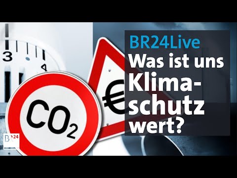 BR24Live: Steigende Spritpreise und Energiekosten - Was ist uns der Klimaschutz wert? | BR24