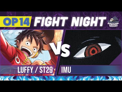 Luffy ST29 gegen Imu: One Piece Kartenspiel: OP14-Match