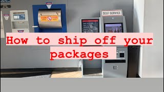 How to ship packages at the post office