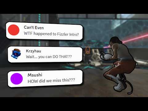 Portal 2 Speedrunners Missed This Obvious Skip for 7 Years