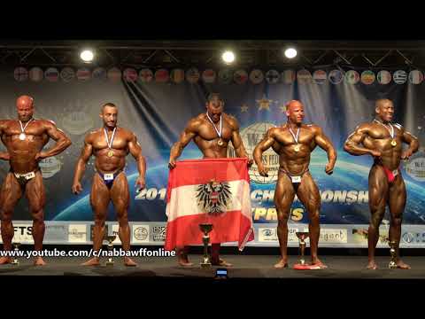 Results – Men SuperBody - WFF World Championship 2017