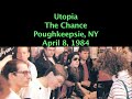 April 8, 1984 - Utopia 'Oblivion' Concert