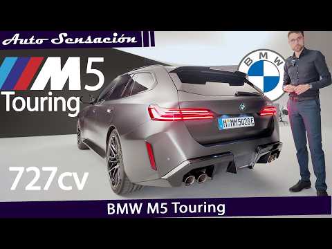 Presentación BMW M5 Touring 2025 . MÁS Practico – IGUAL de deportivo.