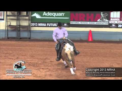 Berry Best Step ridden by Shane Allen Brown - 2013 NRHA Futurity (Open Futurity Second Go)