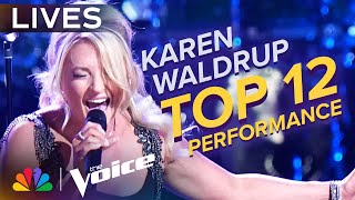 Karen Waldrup Performs &quot;I Hope You Dance&quot; By Lee Ann Womack | The Voice Lives | NBC