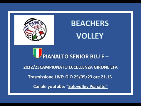 PIANALTO SENIOR FEM Poirino - BEACHERS VOLLEY _ UISP VOLLEY PIEMONTE 2022/23_ ECCELENZA FEMM
