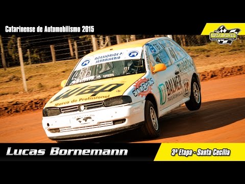 Lucas Bornemann - 3ª Etapa Catarinense de Automobilismo 2015 - Santa Cecília