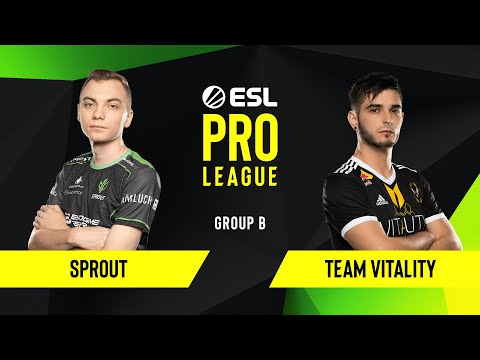 CS:GO - Team Vitality vs. Sprout [Dust2] Map 2 - Group B - ESL EU Pro League Season 10