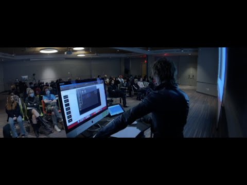 Noah Dillon speaks at Otis Fine Arts College