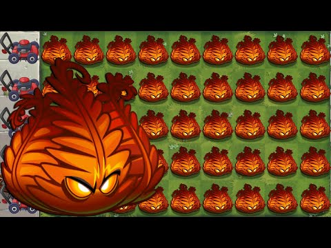 Plants Vs Zombies 2 | New (Premium) Fire Plant Power-Up! (Pvz2 New Premium Plant: Inferno!)