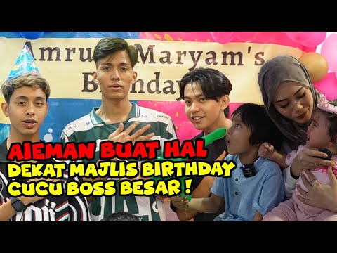 KORANG NAK TAU SIAPA BOSS BESAR MANNTV ? ! - MAJLIS BIRTHDAY CUCU BOSS BESAR !