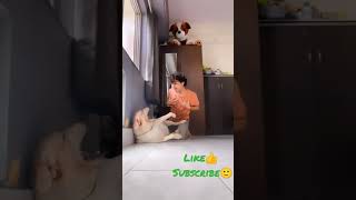 Anjali, 😊a Anjali || funny dog reaction 😆#shorts #viral #funny #viralshorts