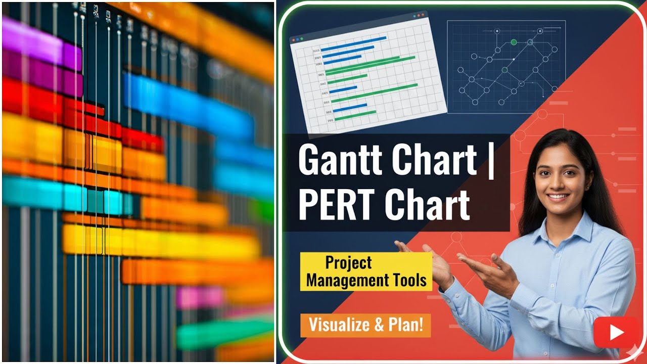 Gantt and PERT charts Explained | Gantt and PERT  | Gantt chart | PERT chart