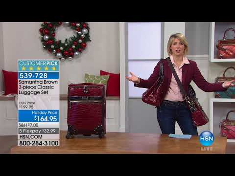 HSN | Samantha Brown Holiday Travel 10.29.2017 - 02 PM