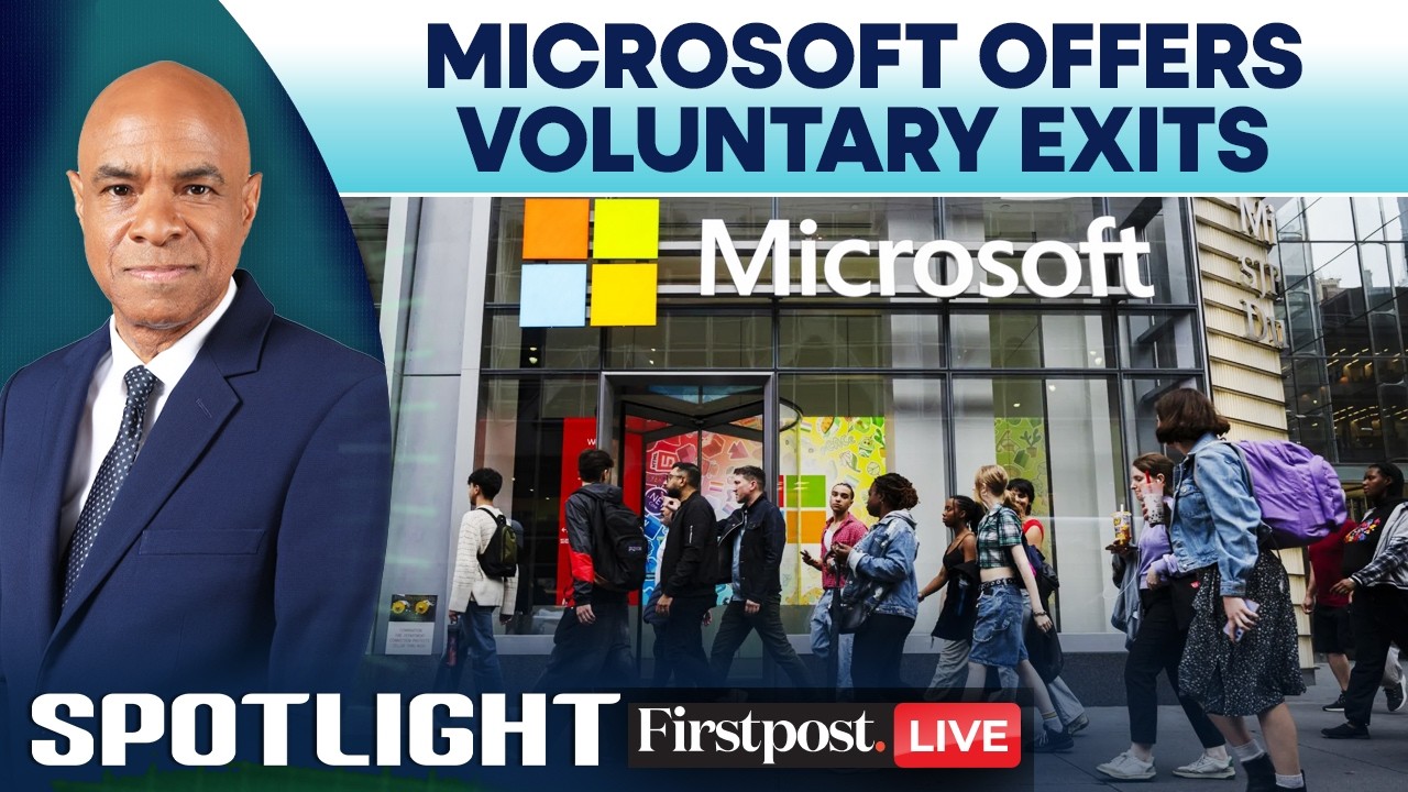 LIVE: Microsoft Offers Voluntary Buyouts To 8000+ Employees | Spotlight
