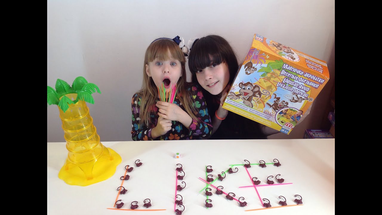 Обезьянка акробат настольная игра Mattel 52563