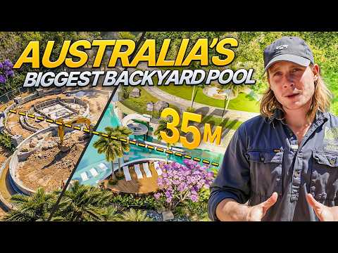 I'm Building Australia's Biggest Backyard Pool
