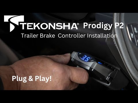 Trailer Brake Controller Installation - Tekonsha® Prodigy® P2 | 90885 | Plug and Play Install