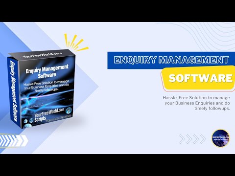 Enquiry Management Script video demo