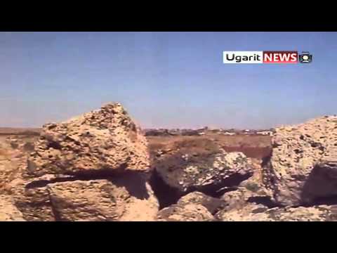 استهداف  قوات النظام من قبل كتيبة الفاروق في اللجاة في محافظة درعا