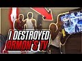 I DESTROYED AR MON S TV GETS VERY ANGRY
