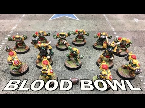 Throwback Thursdays Ep 75 - Blood Bowl (LRB6) - Orcs vs. Wood Elves