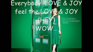 Lirik/Lyric KANA NISHINO LOVE&JOY