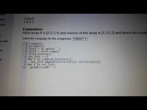 Nptel Python Programming Assignment 3 Week2