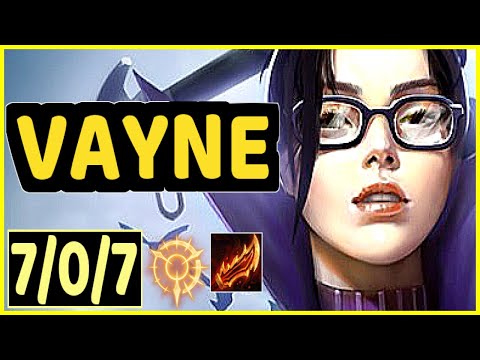 PBO (VAYNE) - 7/0/7 KDA BOTTOM ADC GAMEPLAY - BR Ranked DIAMOND