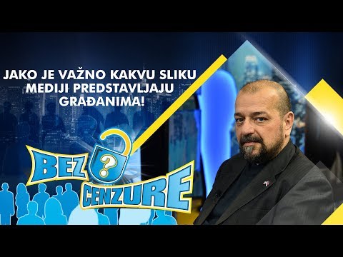 Dragan Šormaz - Jako je važno kakvu sliku mediji predstavljaju građanima!