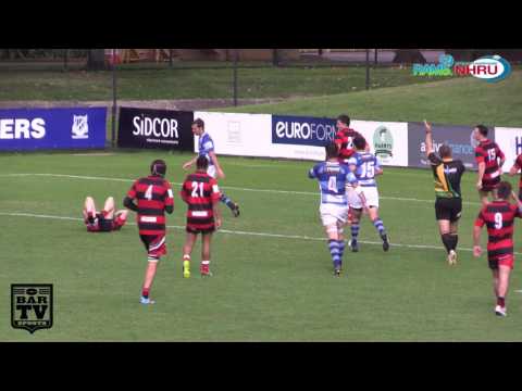 2017 NHRU Premier 2 Round 2 - Wanderers vs Singleton Highlights