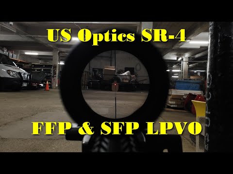 US Optics SR-4 1-4x22 - A Dual Focal LPVO