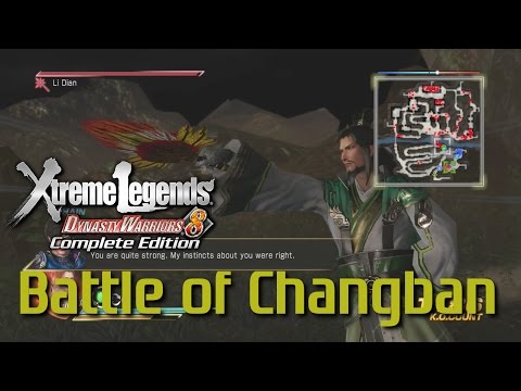 Dynasty Warriors 8 Xtreme Legends | Battle of Changban (Shu Story Mode Ep.6)