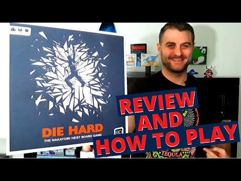 Die Hard The Nakatomi Heist Board Game Review And How To Play