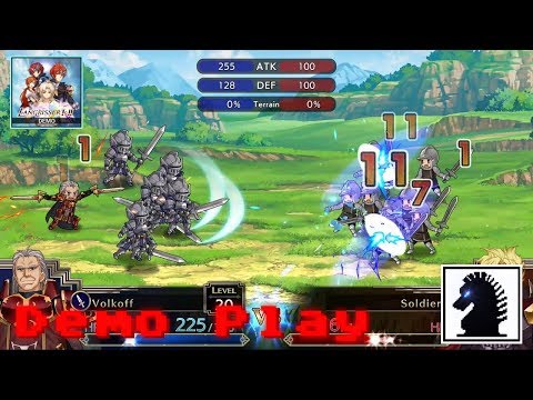 NS Demo Play - Langrisser I & II - Langrisser